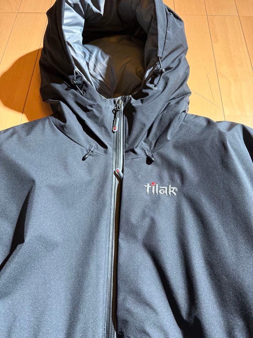 【Tilak】ティラック スバルバードジャケット ブラック Mサイズ