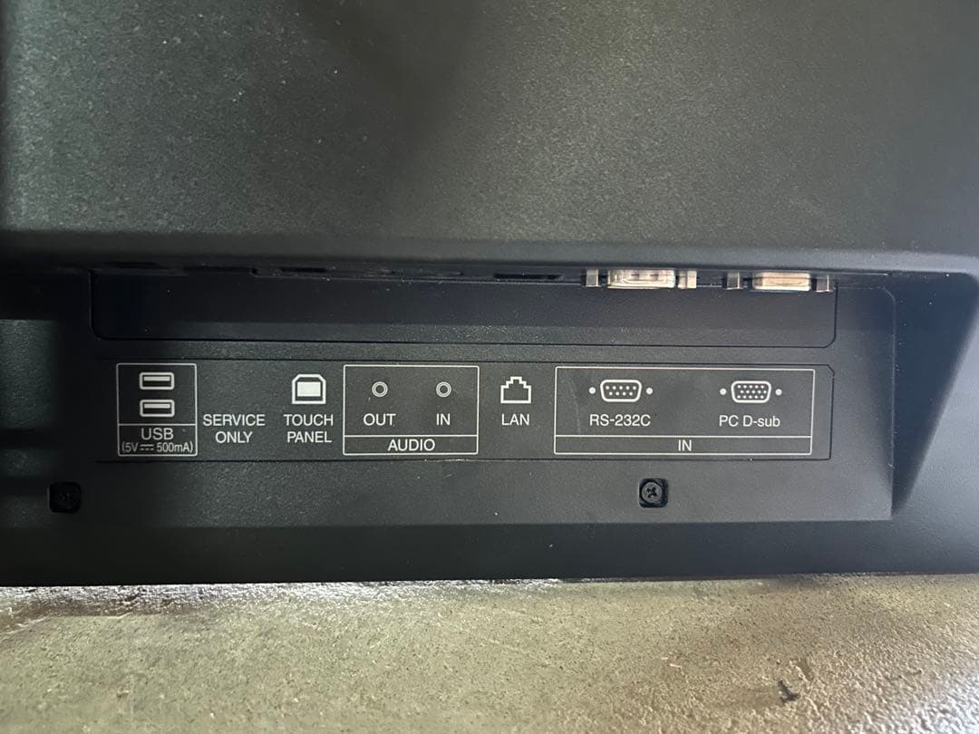 SHARP 50in タッチパネル ディスプレイ　BIGPAD PN-L501C