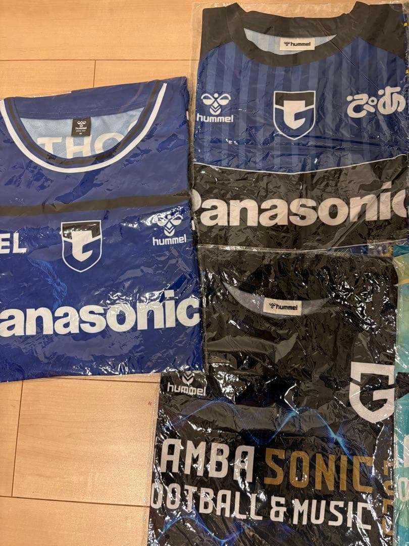 ガンバ大阪 非売品シャツ ７枚セット 大人フリー