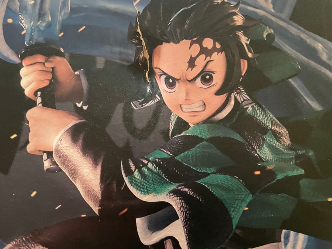 鬼滅の刃 竈門炭治郎 フィギュア 水の呼吸エフェクト ジオラマ 未使用