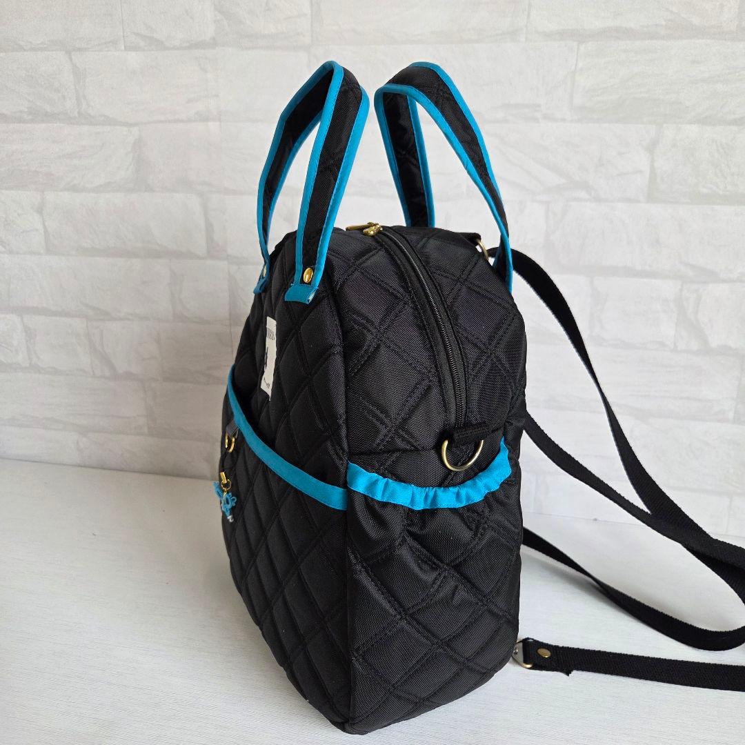 3way リュック(M)　ナイロンオックスキルト　ハンドメイド