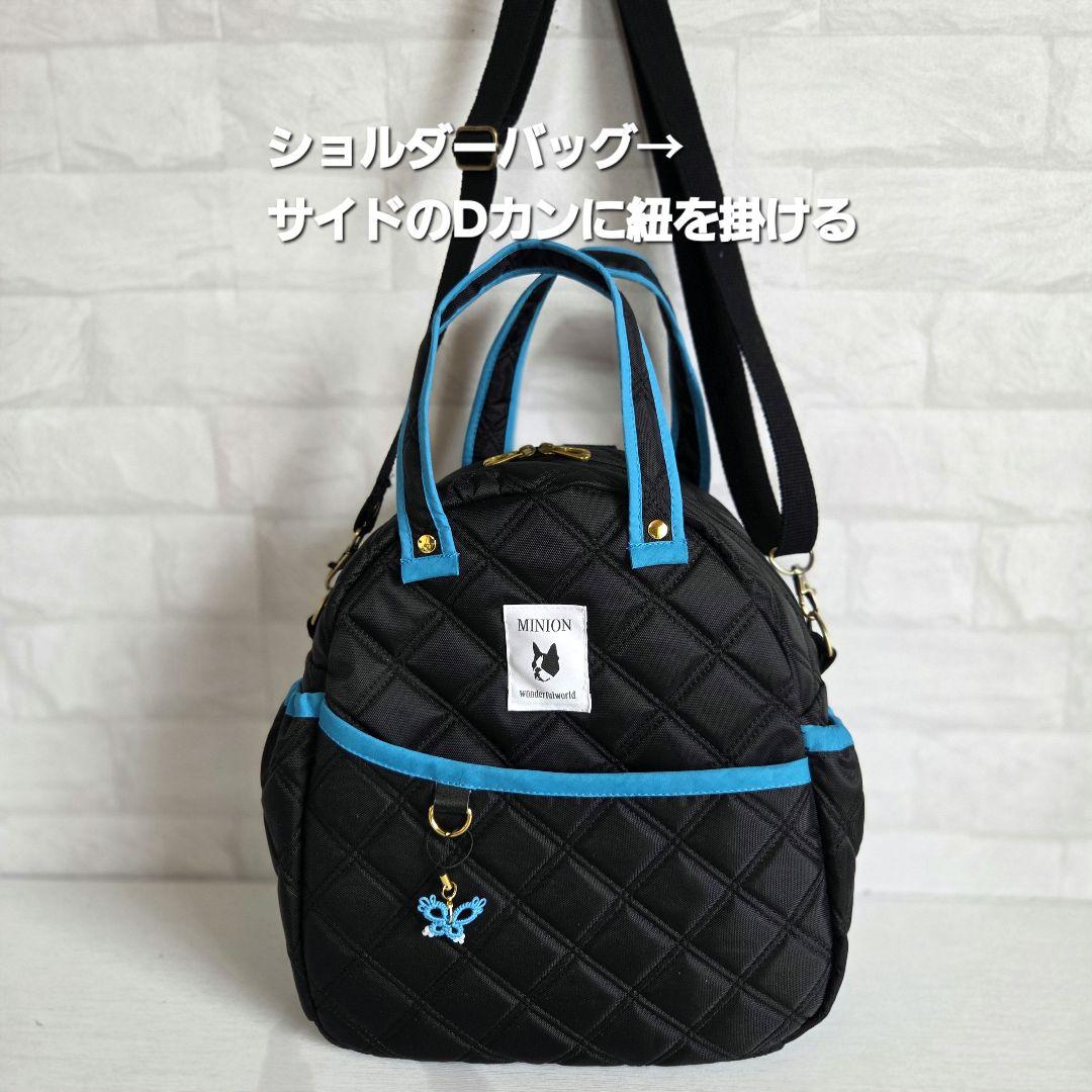 3way リュック(M)　ナイロンオックスキルト　ハンドメイド