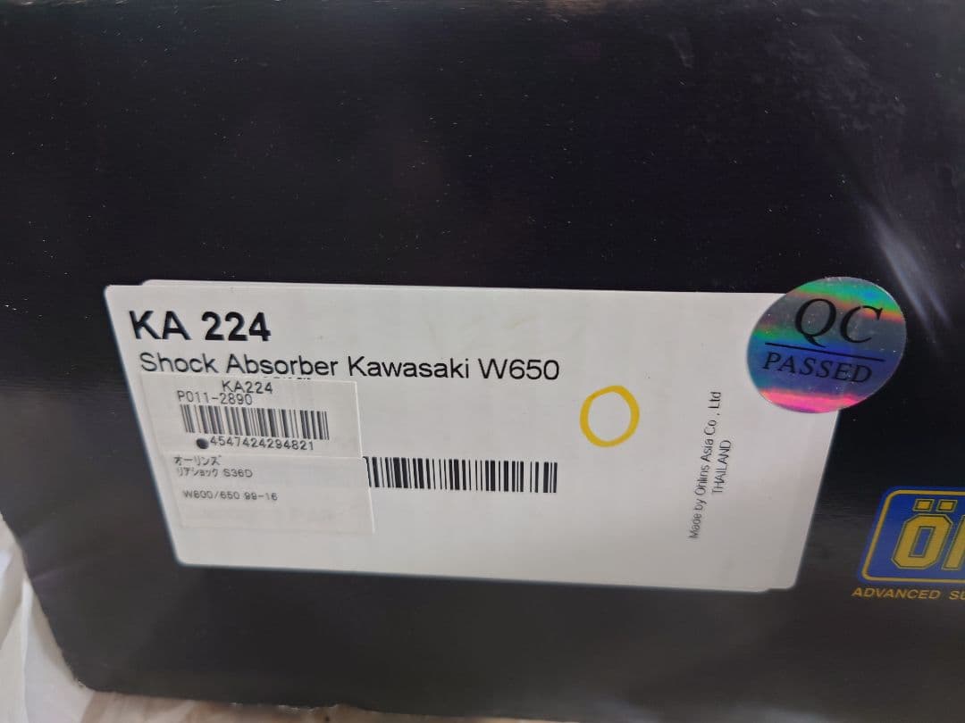 パーツ OHLINS W800 MEGURO K3 KAWASAKI KA224