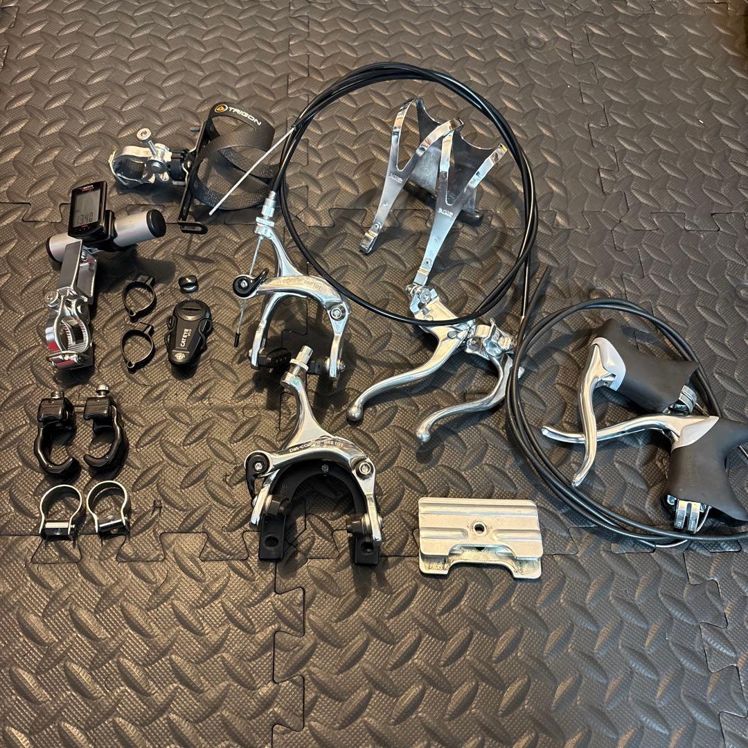 ダイアコンペ ピスト ブレーキ 前後セット パーツセット BRS-101 競輪