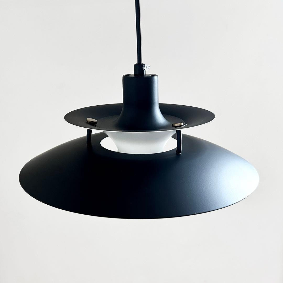 新品　ルイスポールセン　PH5　ミニ　モノクロームブラック　リプロダクト　φ30