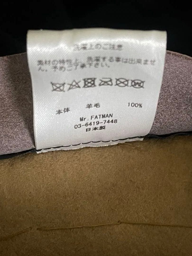 MR.FATMAN RockSteady Wool Hatウール フェルトハット