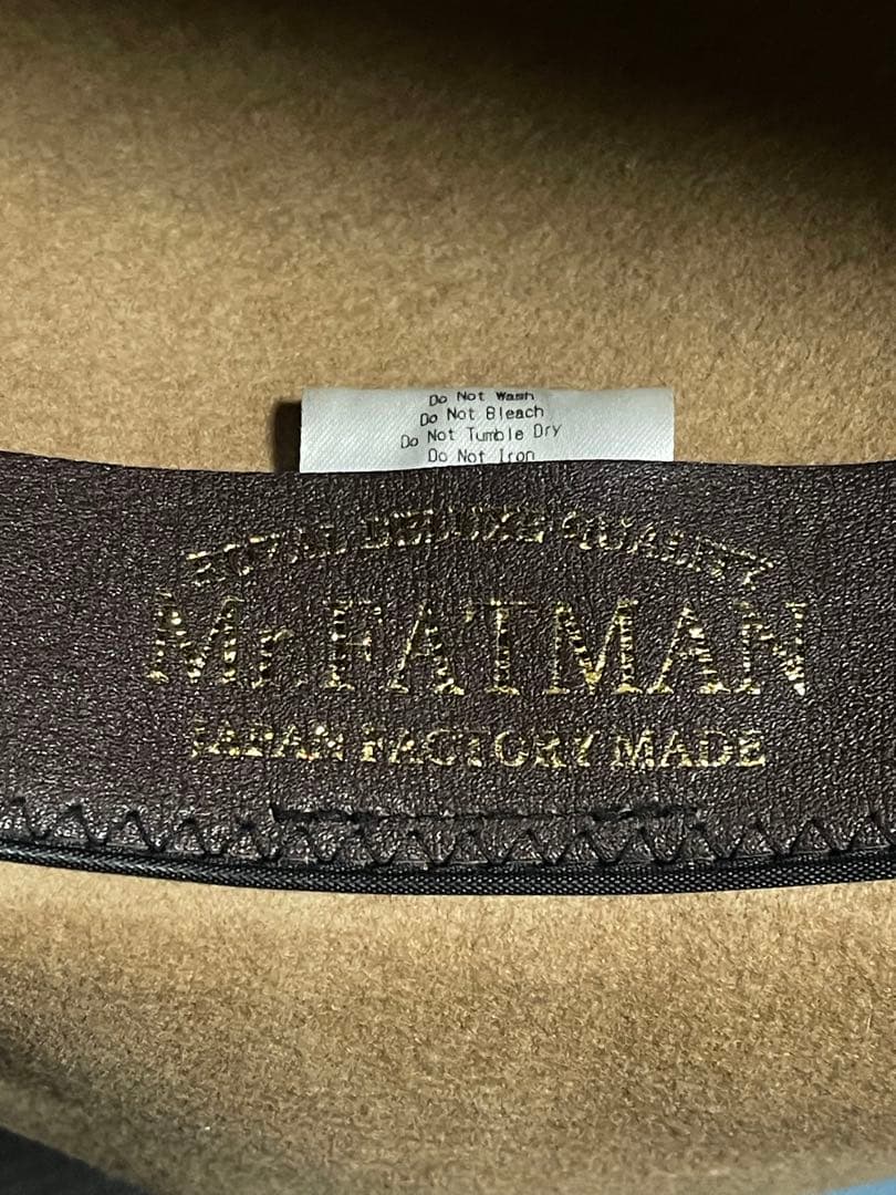 MR.FATMAN RockSteady Wool Hatウール フェルトハット