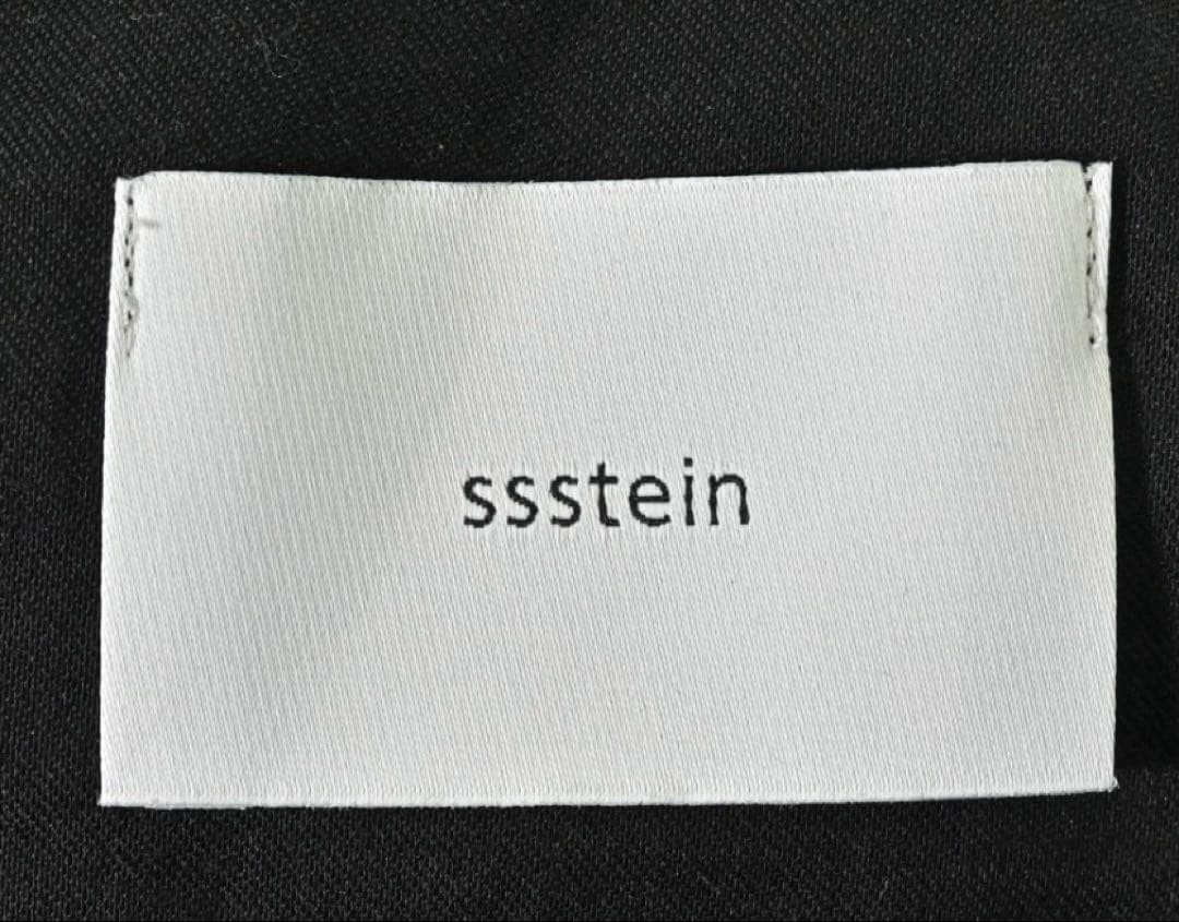 パンツ ssstein 25aw LONG WIDE TROUSERS BLACK S