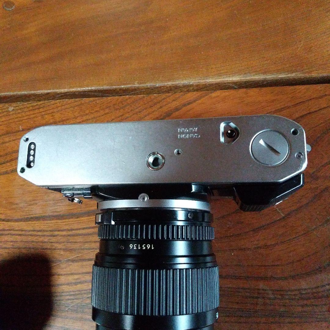 キャノン AE-1プログラム ズームレンズ付き ジャンク商品で