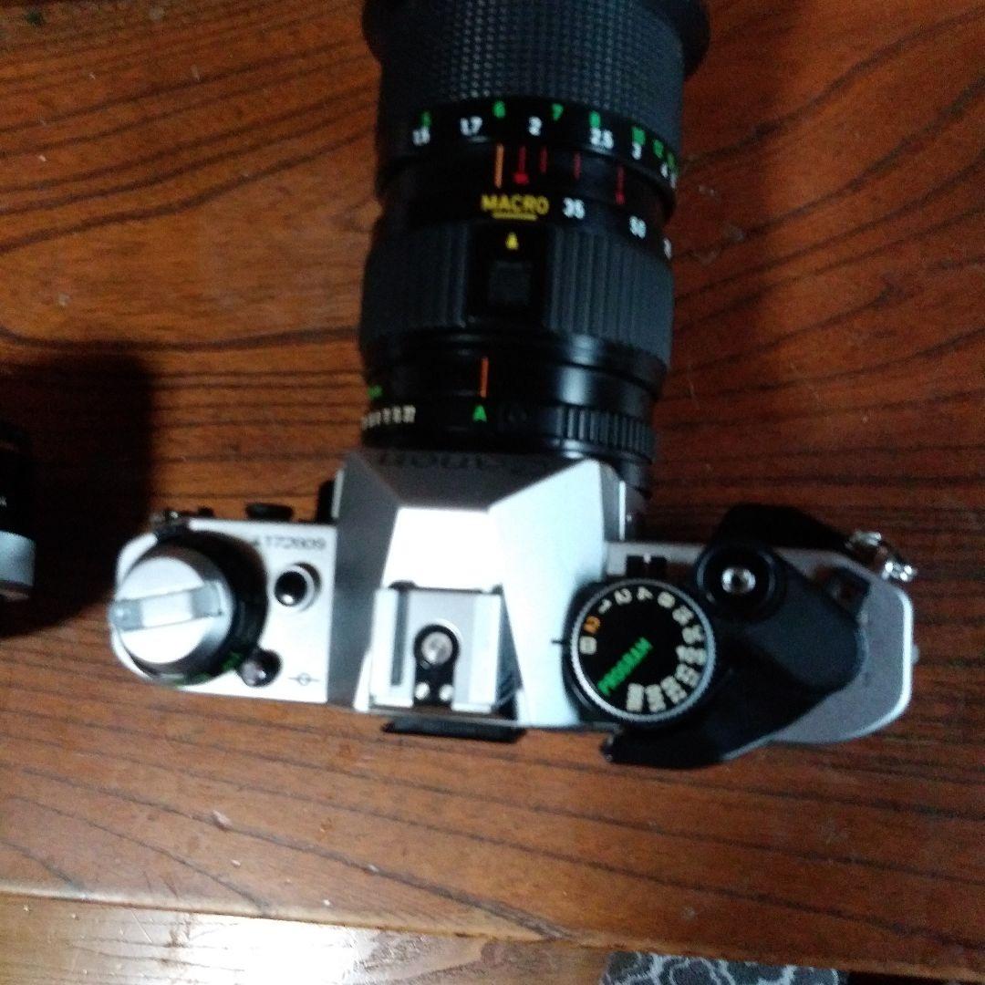 キャノン AE-1プログラム ズームレンズ付き ジャンク商品で