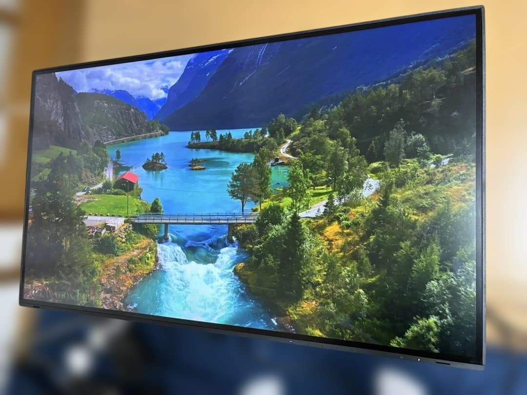 EIZO FlexScan EV3285 4K 左端線あり スタンド無