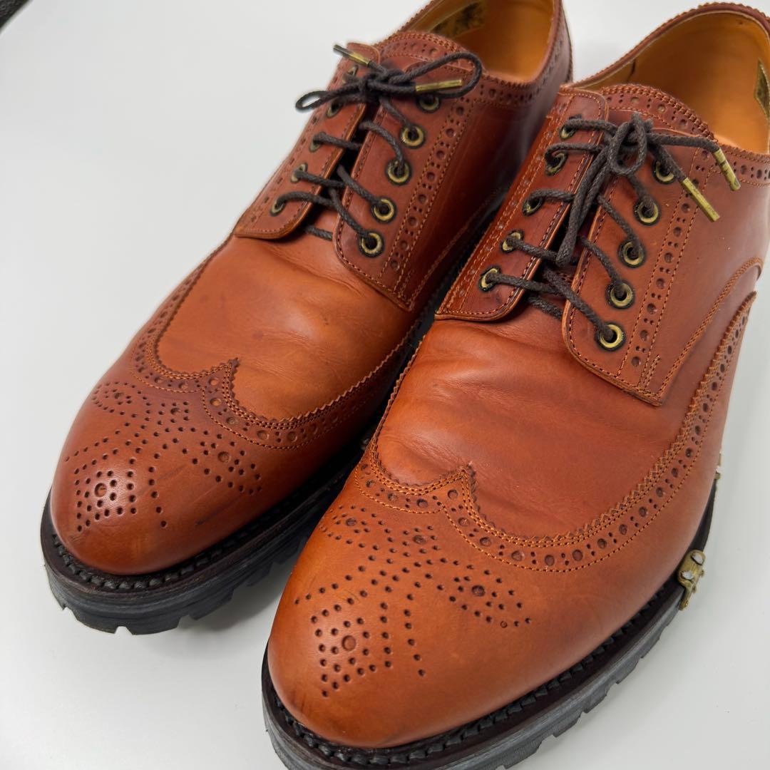 foot the coacher ウイングチップ ブラウン 27cm