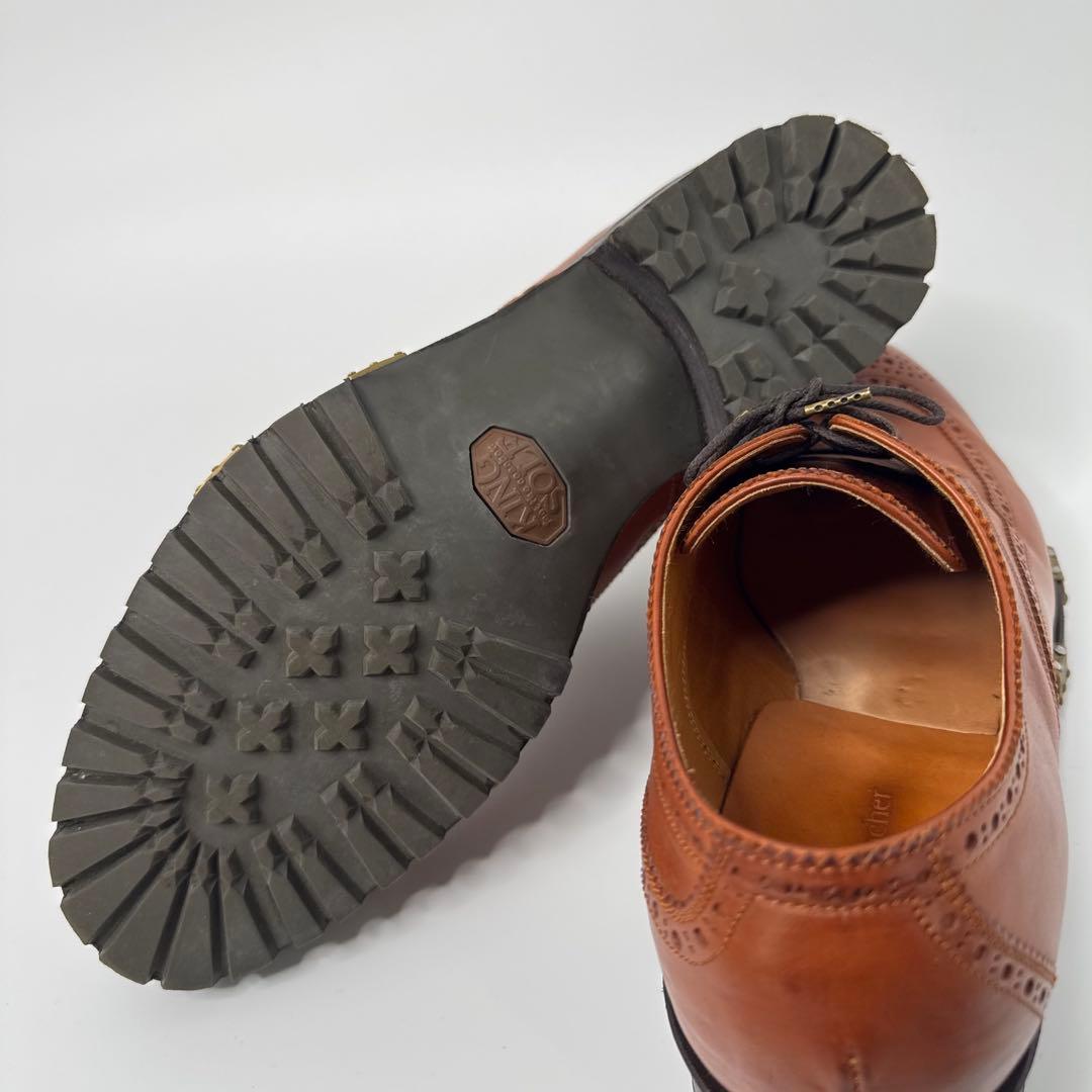 foot the coacher ウイングチップ ブラウン 27cm