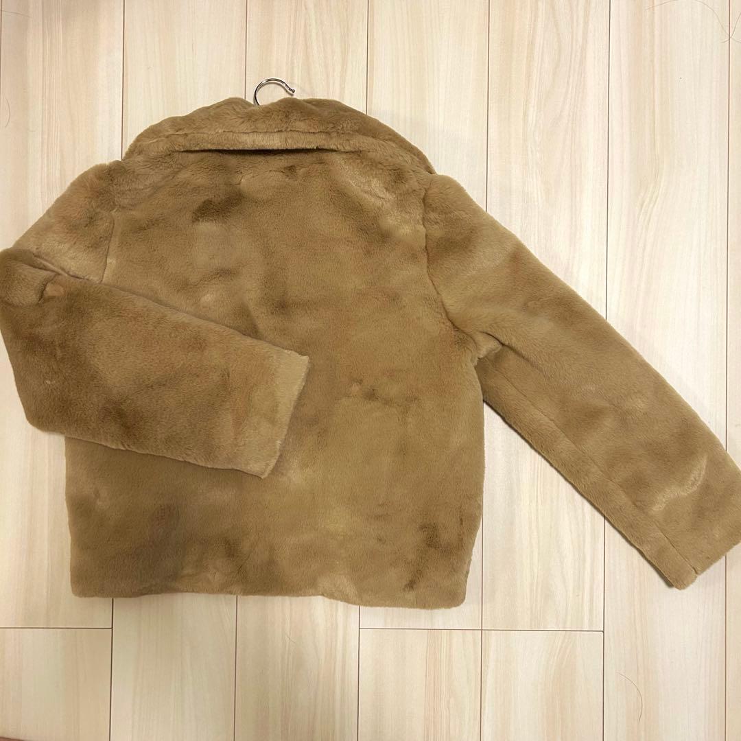 【新品未使用】BEAUTY&YOUTH ベージュ ファーコート