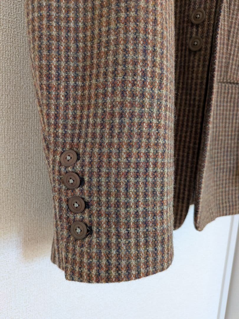 TODAYFUL 2025ウール100%チェックジャケット 36 新品タグ付き