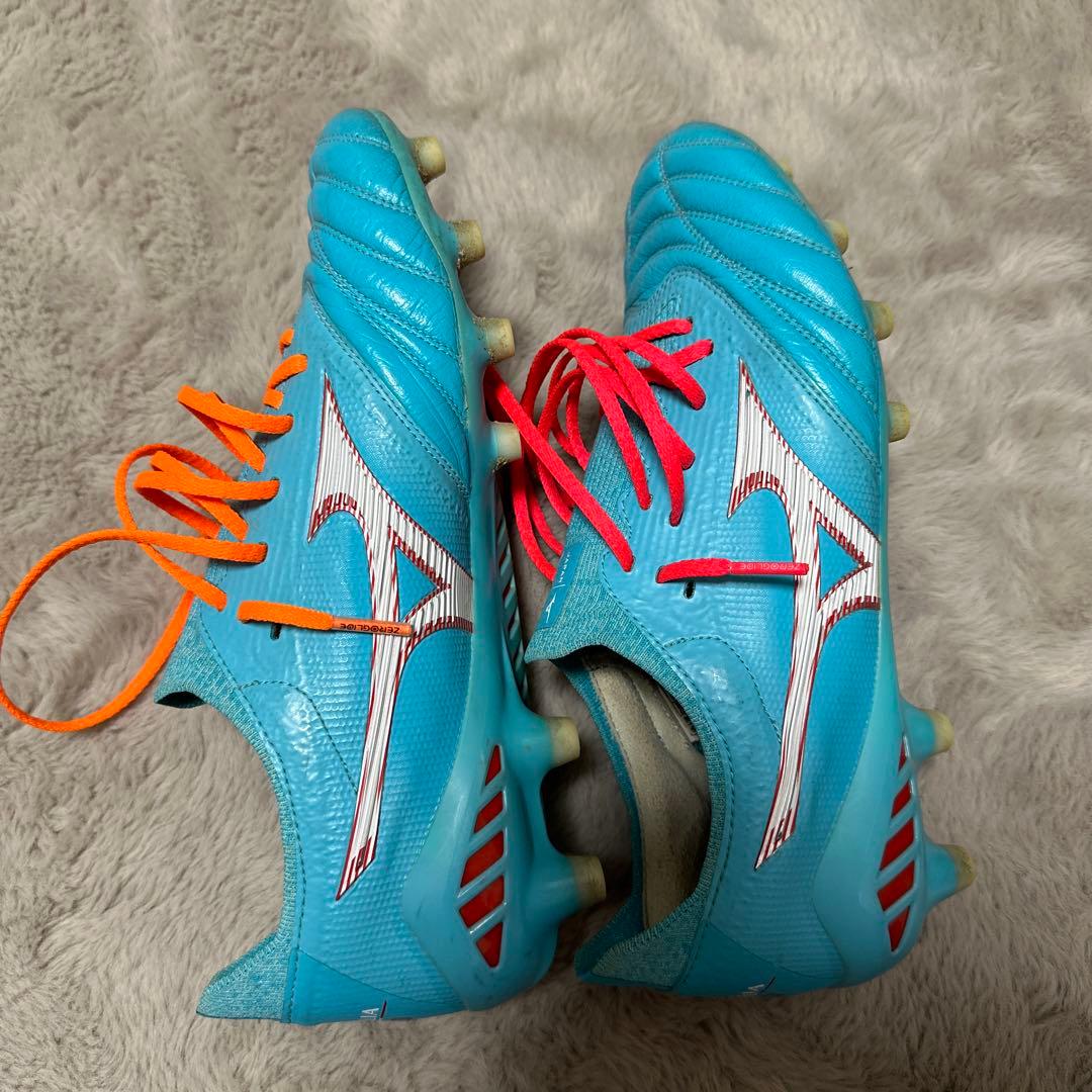 Mizuno サッカーシューズ アクアブルー 海外限定