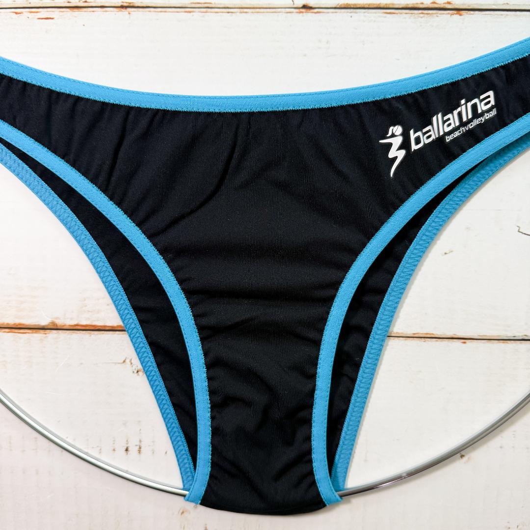 ballarina ビーチバレー ビキニ ショーツ ブルマ blue 海外M