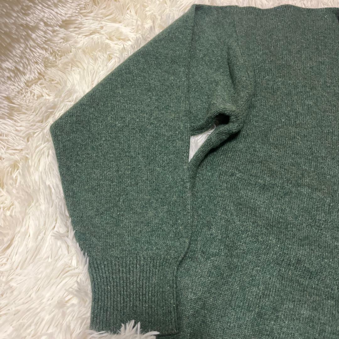 【極美品】✨ゼニア カシミヤ100% タートルネック ニット L イタリア製