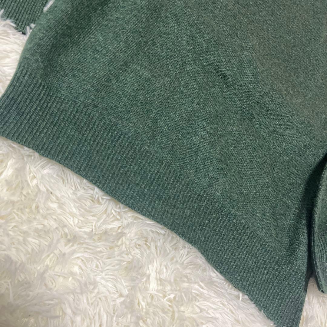 【極美品】✨ゼニア カシミヤ100% タートルネック ニット L イタリア製