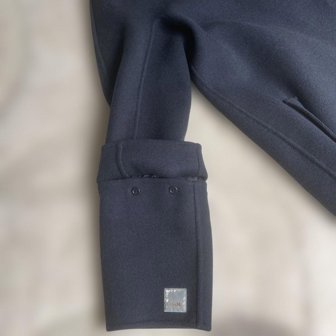 Max Mara マクスマーラーコート　ノーカラーレディース　裏地なし