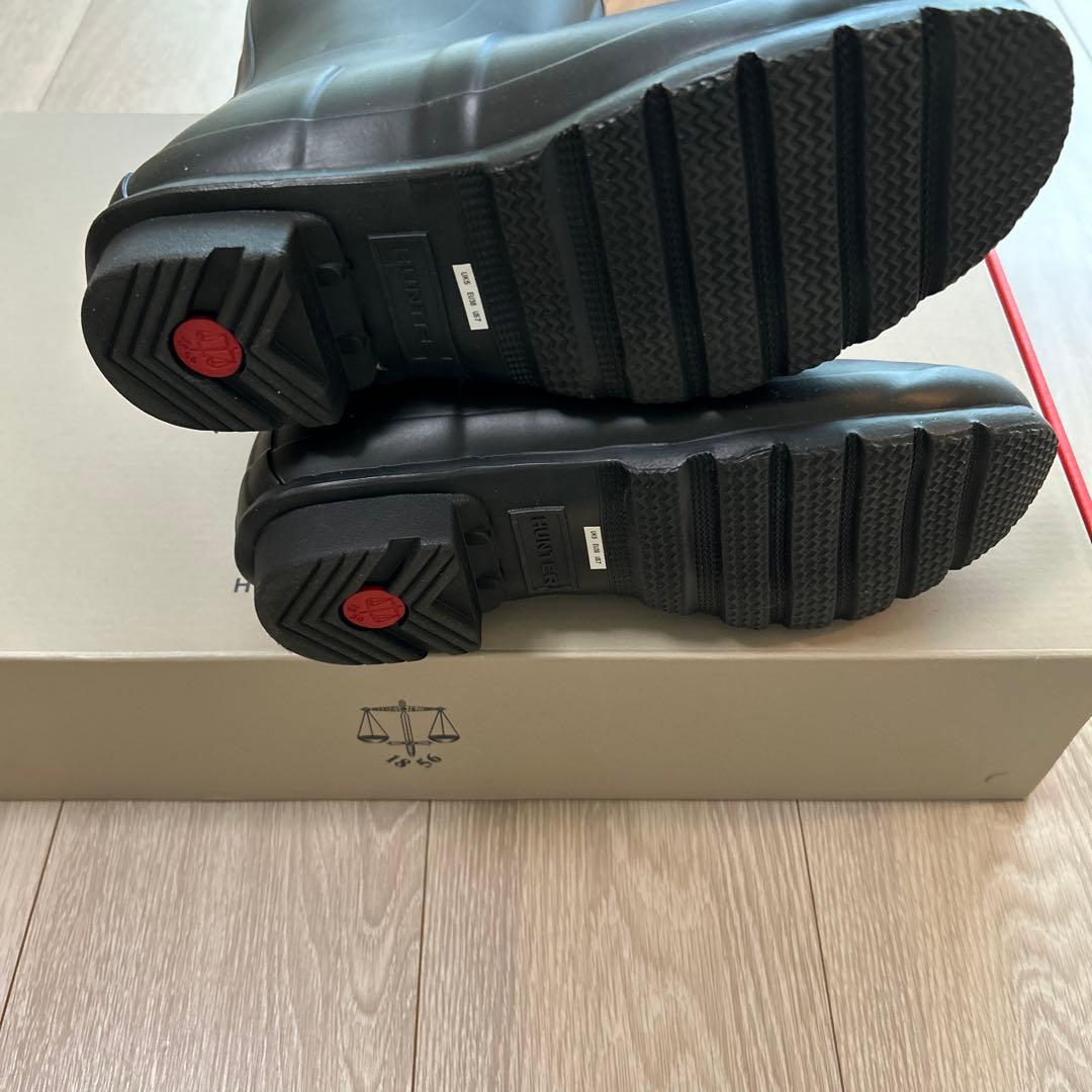 HUNTER ブラック 長靴 EU38 24cm