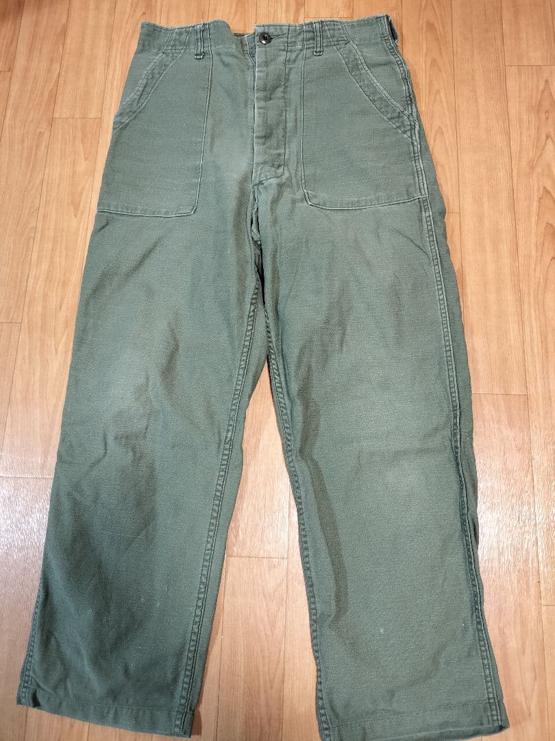 SALE　60s US ARMY OG-107 ベイカーパンツ