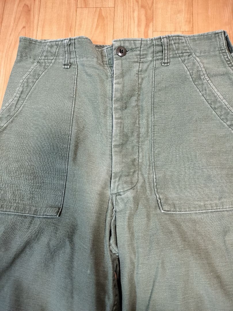 SALE　60s US ARMY OG-107 ベイカーパンツ