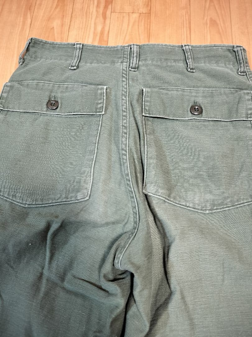 SALE　60s US ARMY OG-107 ベイカーパンツ