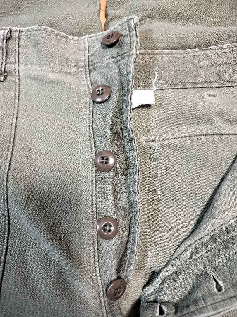 SALE　60s US ARMY OG-107 ベイカーパンツ