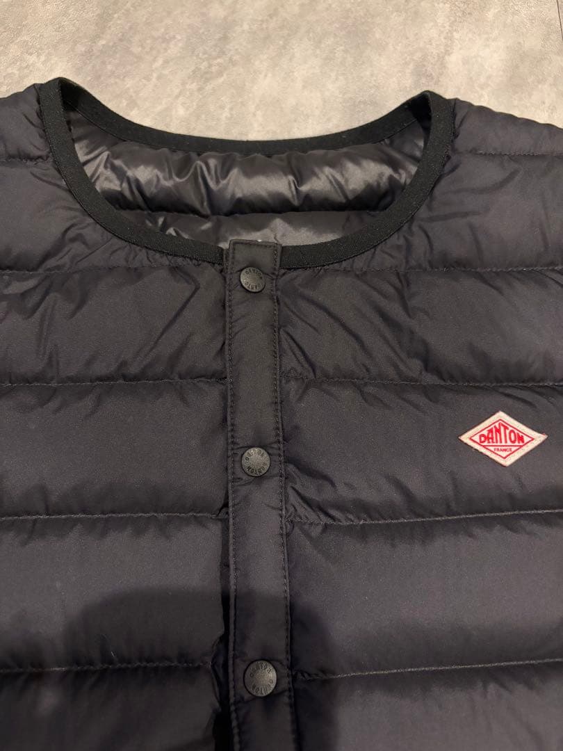 DANTON ダントン　ダウンベスト　CREWNECK インナーダウン
