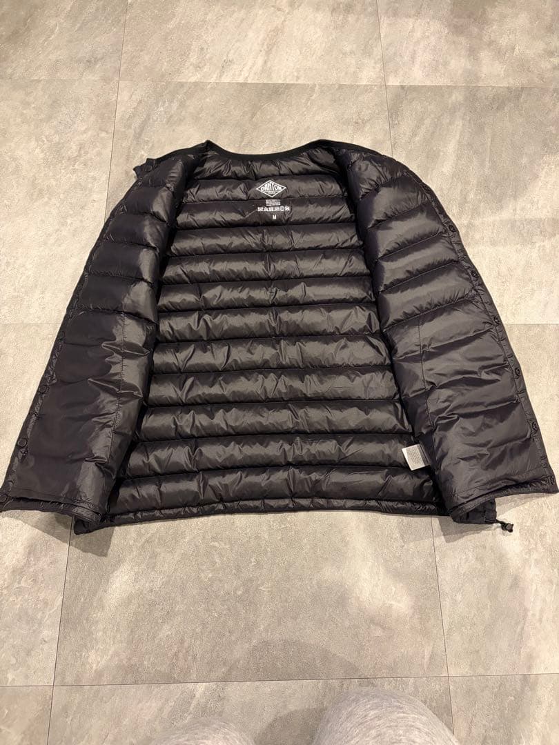 DANTON ダントン　ダウンベスト　CREWNECK インナーダウン
