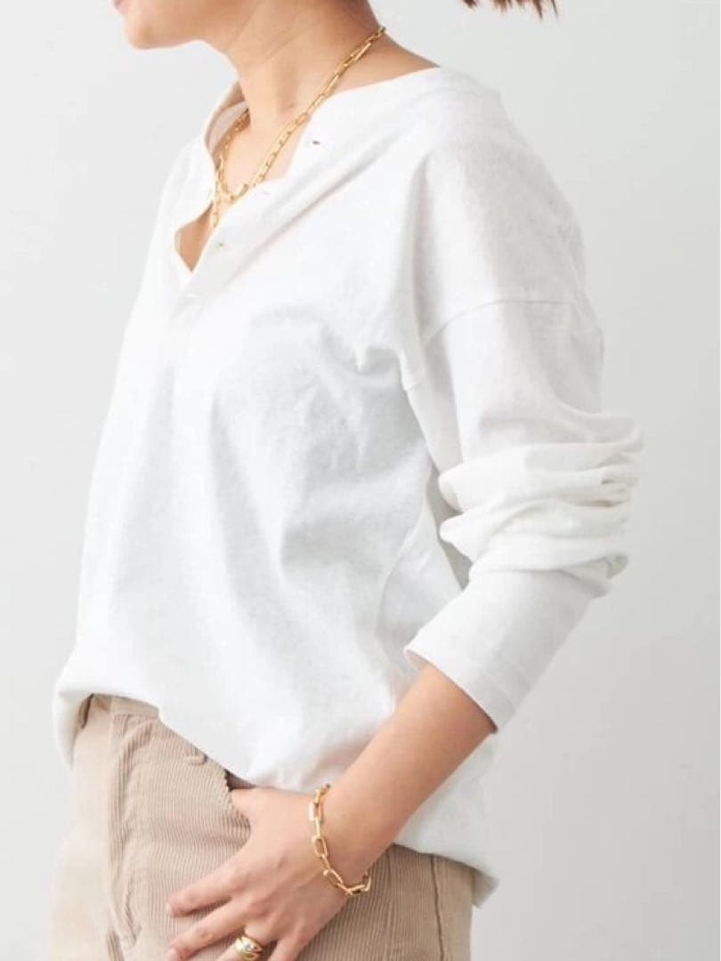 【AMERICANA/アメリカーナ】LONGSLEEVE Tシャツ