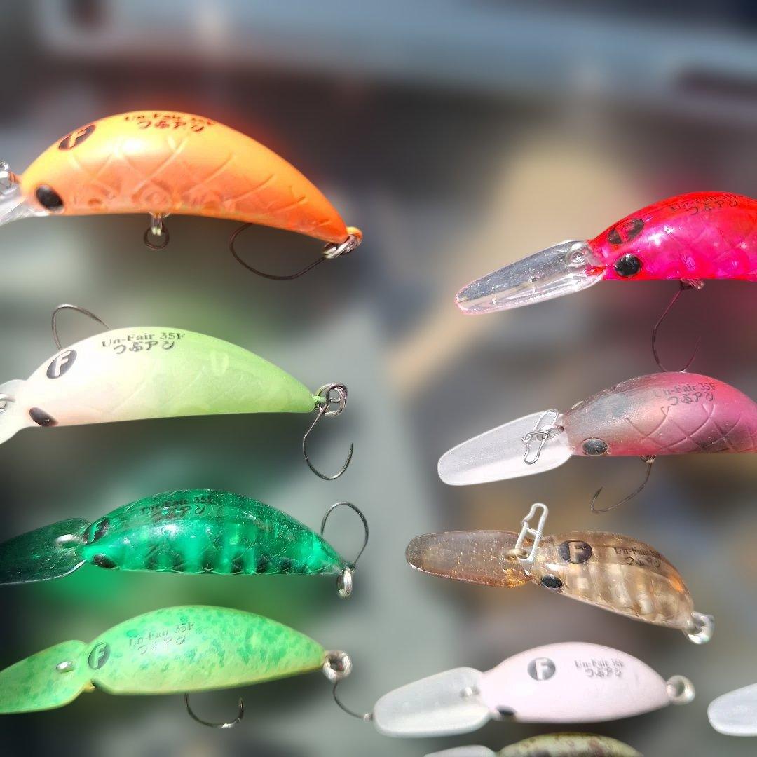 美品アンフェアつぶあん35Fラッキークラフト13個セットオリカラ限定