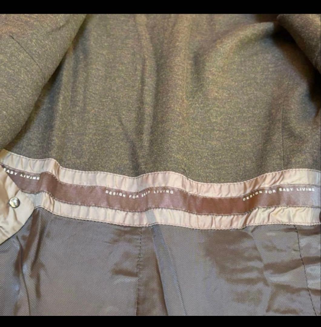 S Max Mara フェイクファー　チェスターコート