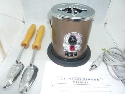 最新現行モデル未使用　タキイ電化鏝　ランプ付　和裁コテ　和裁こて　鏝２本付