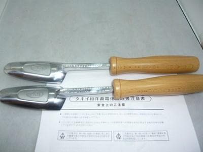 最新現行モデル未使用　タキイ電化鏝　ランプ付　和裁コテ　和裁こて　鏝２本付