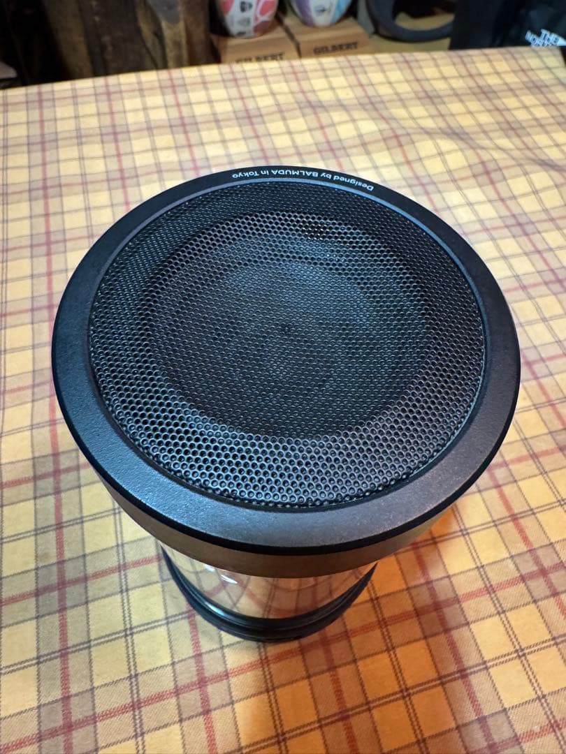 BALMUDA Bluetoothスピーカー M01A-BK バルミューダ