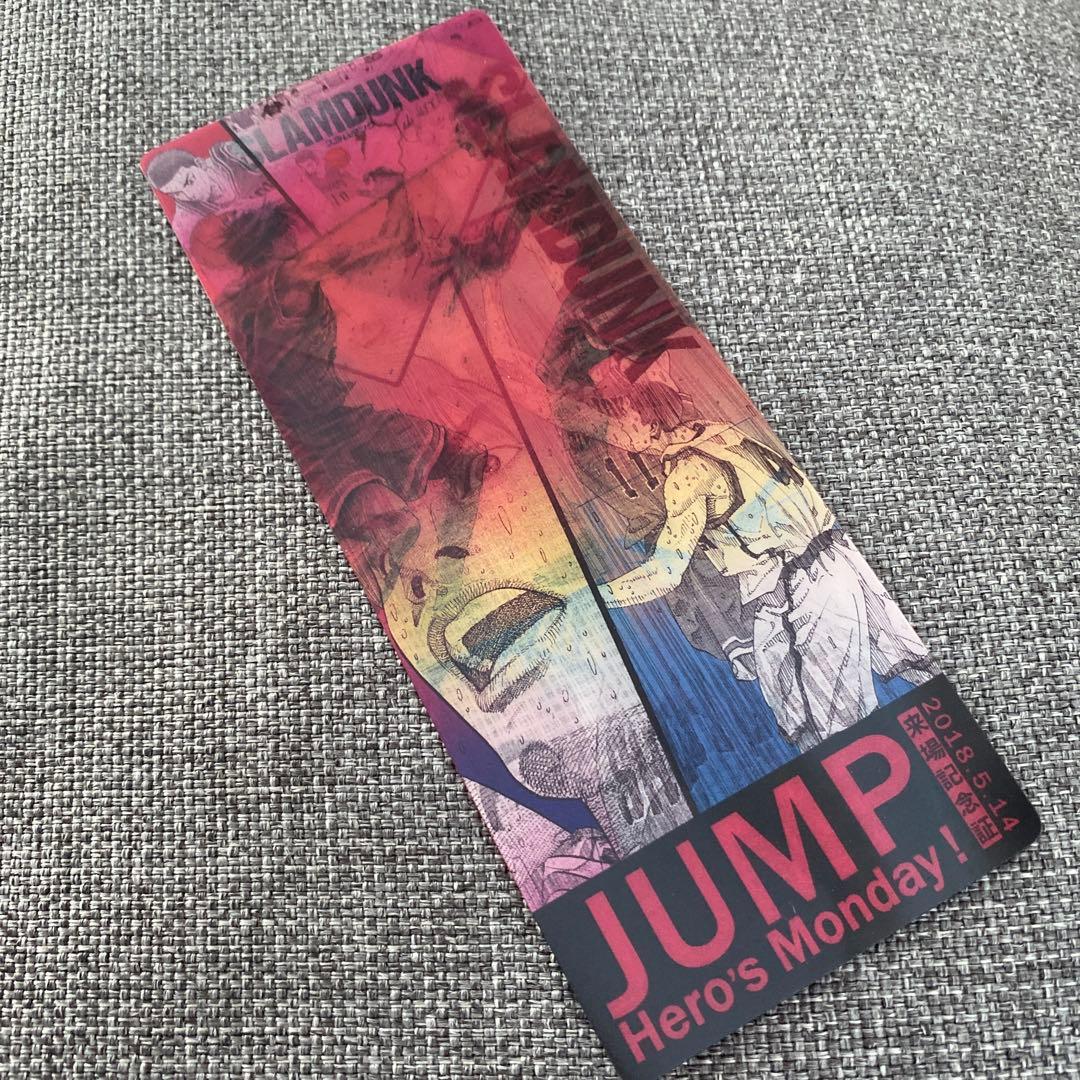 スラムダンク ジャンプ展 来場者特典 ブックマーカー しおり カード 桜木 流川