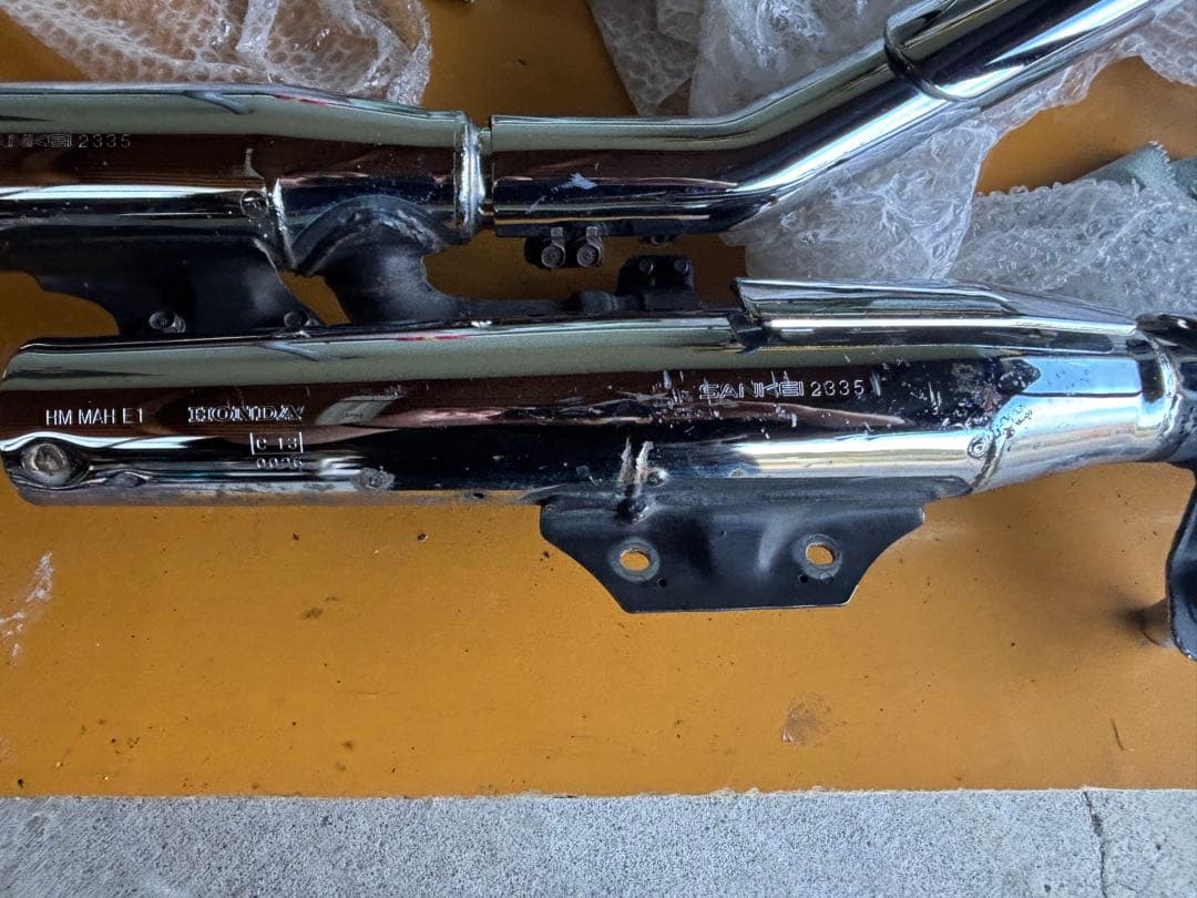 【希少】HONDA シャドウ1100純正マフラー