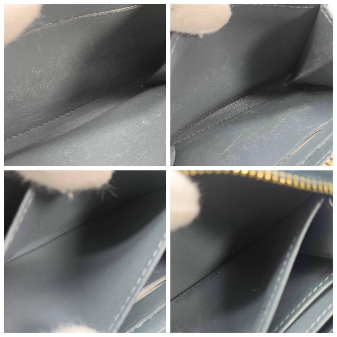 ルイヴィトン ヴェルニ ジッピーパース ケース ブルー