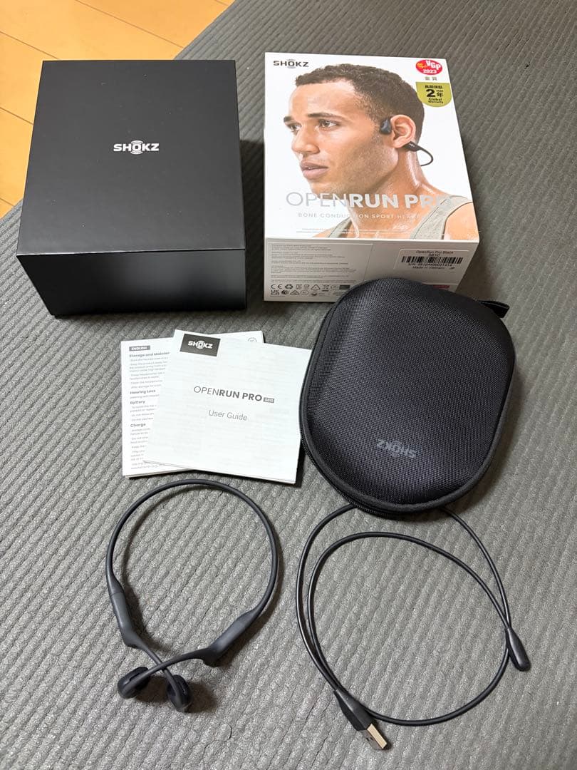 OpenRun Pro by SHOKZ ランニング　イヤホン　骨伝導