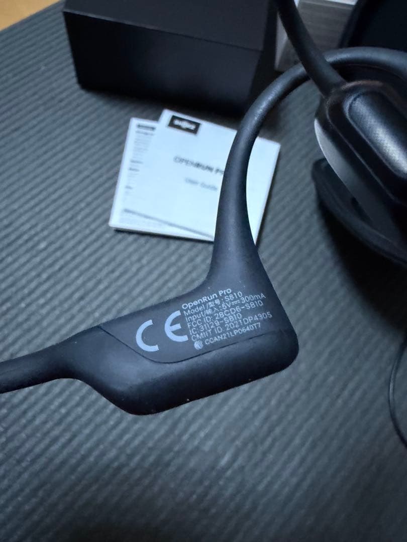 OpenRun Pro by SHOKZ ランニング　イヤホン　骨伝導