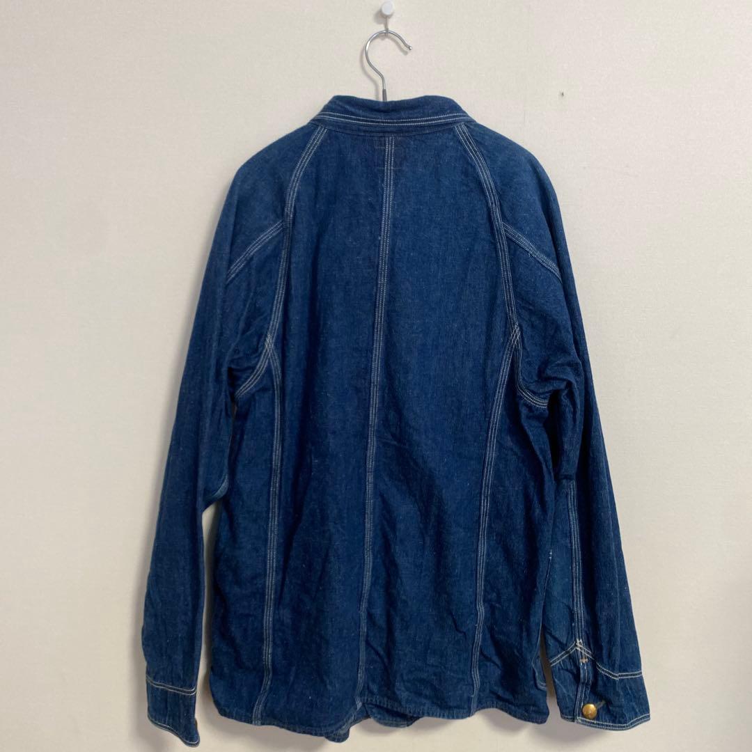 orslow オアスロウ1950 セルビッチデニム カバーオール ワンウォッシュ