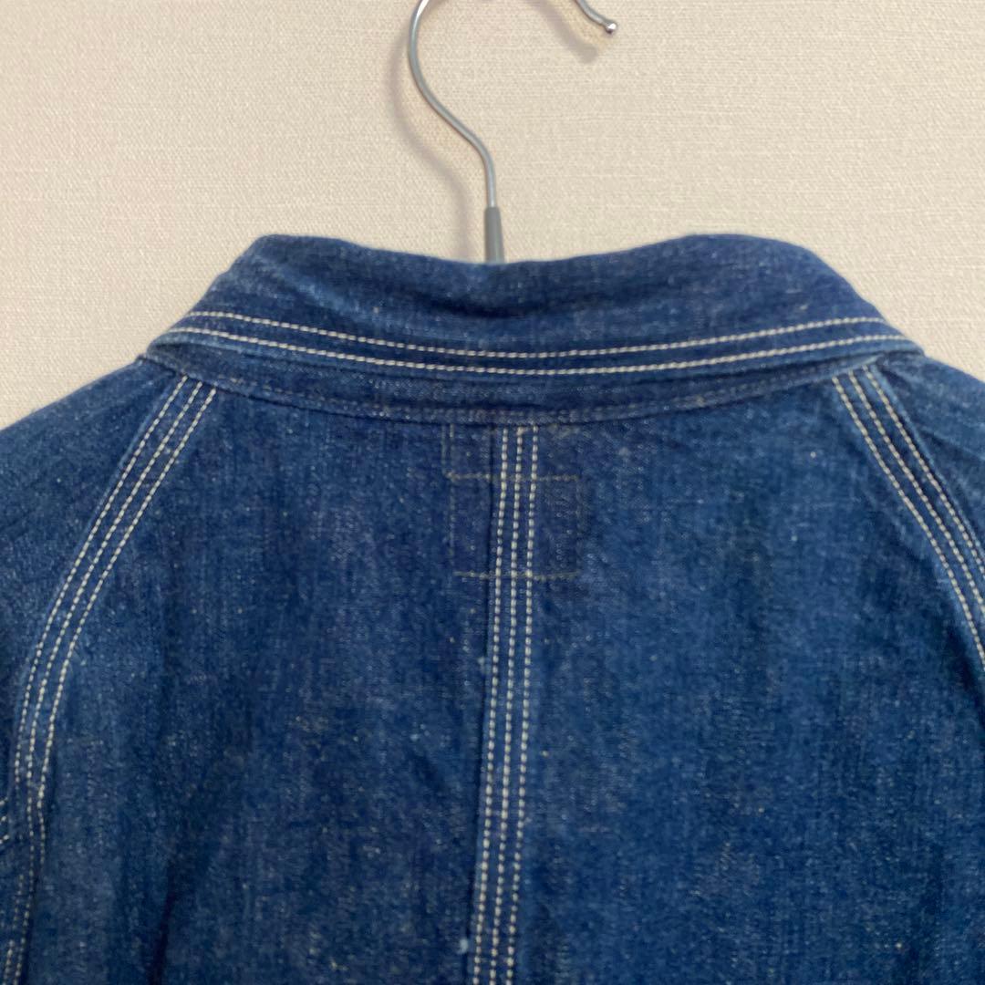 orslow オアスロウ1950 セルビッチデニム カバーオール ワンウォッシュ