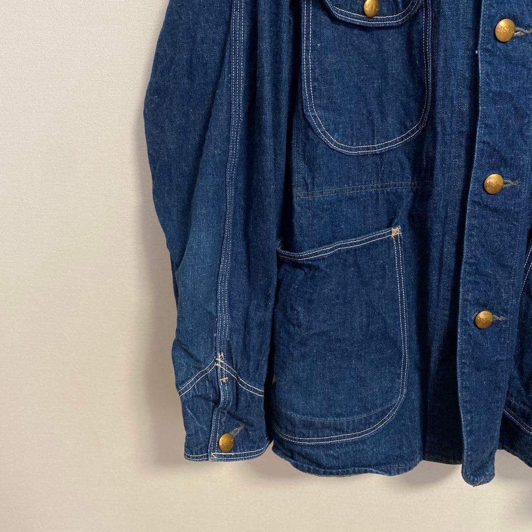 orslow オアスロウ1950 セルビッチデニム カバーオール ワンウォッシュ