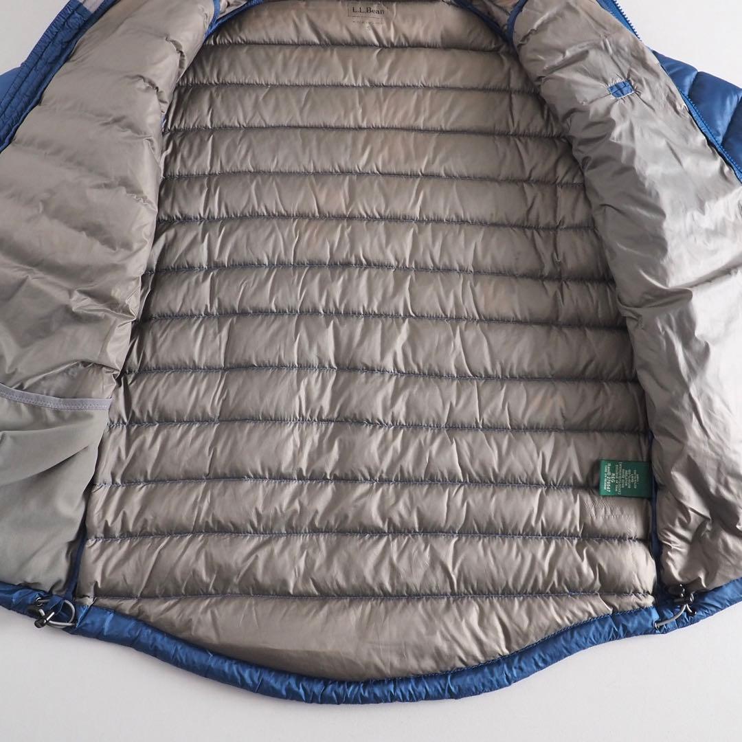 エルエルビーン　グースダウン　ウルトラライト　ブルー　美品