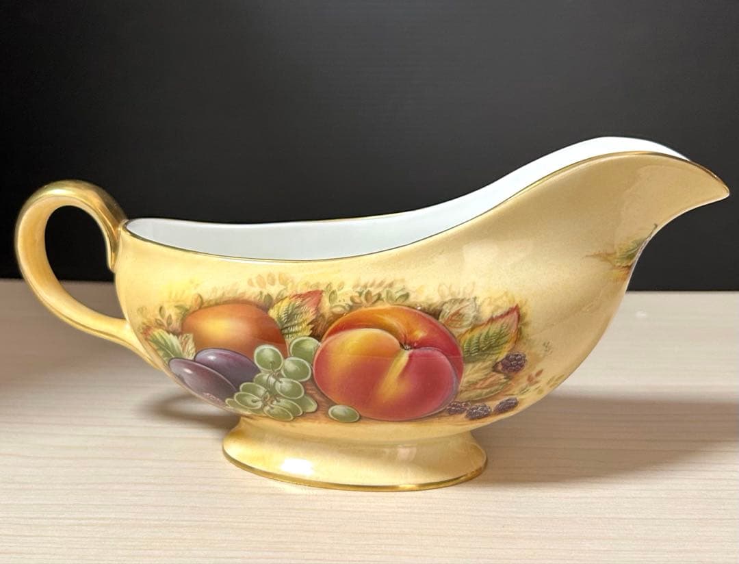 エインズレイ　オーチャードゴールド　ミニベース　ソースポート2点セット