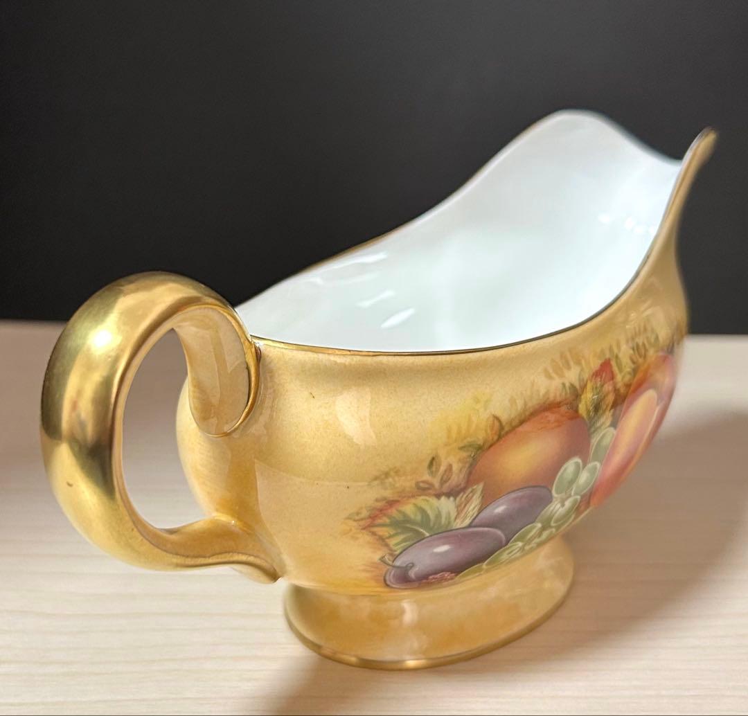 エインズレイ　オーチャードゴールド　ミニベース　ソースポート2点セット