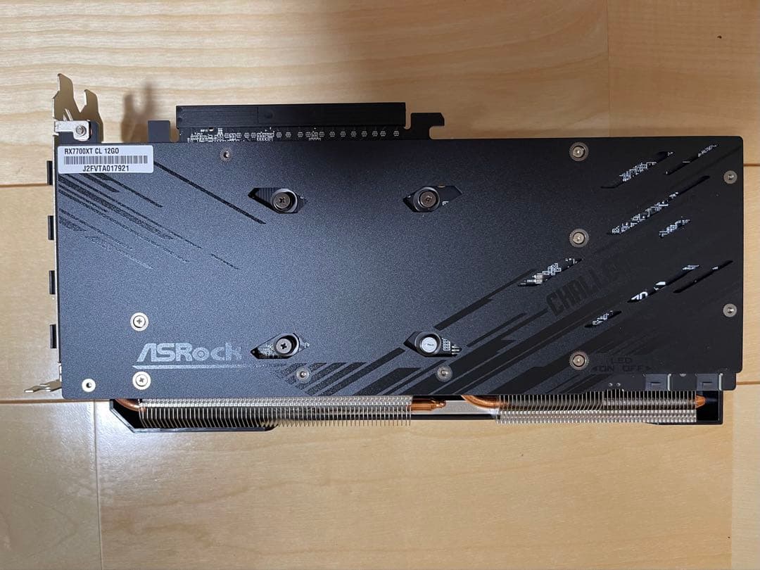 グラフィックボード・グラボ・ビデオカード ASRock Radeon RX 7700 XT Challenger 12GB