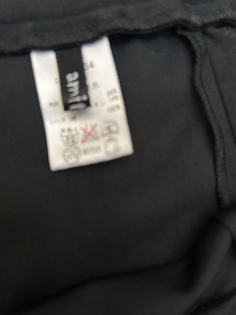 【ご確認】さえら以前依頼品レース装飾付きブラッククロップドパンツレギンス２点